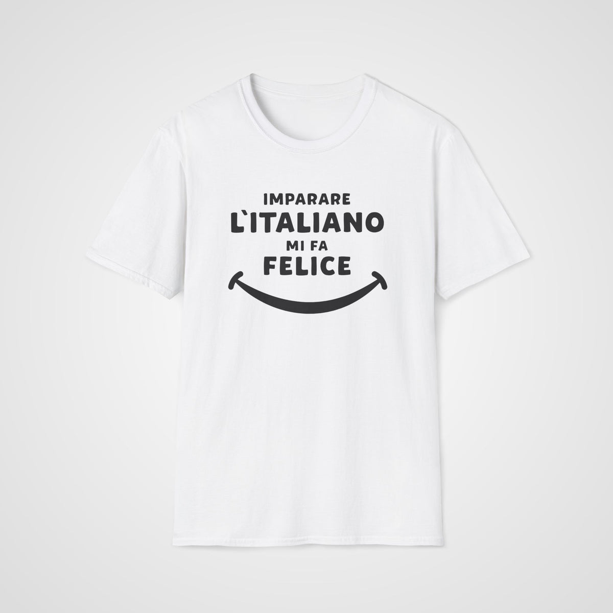 Mi Fa Felice Italian T-Shirt in White