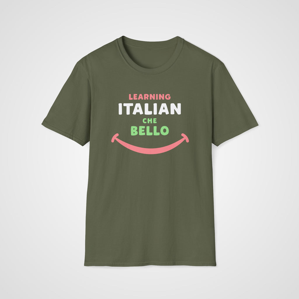 Che Bello Italian T-Shirt in Military Green