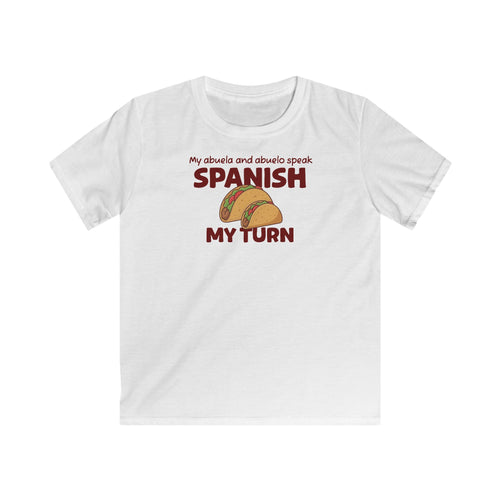 Abuela & Abuelo Kids T-Shirt in White