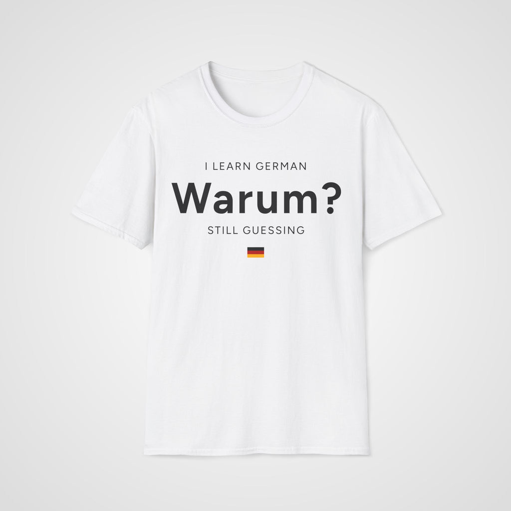 Warum German? T-Shirt in White