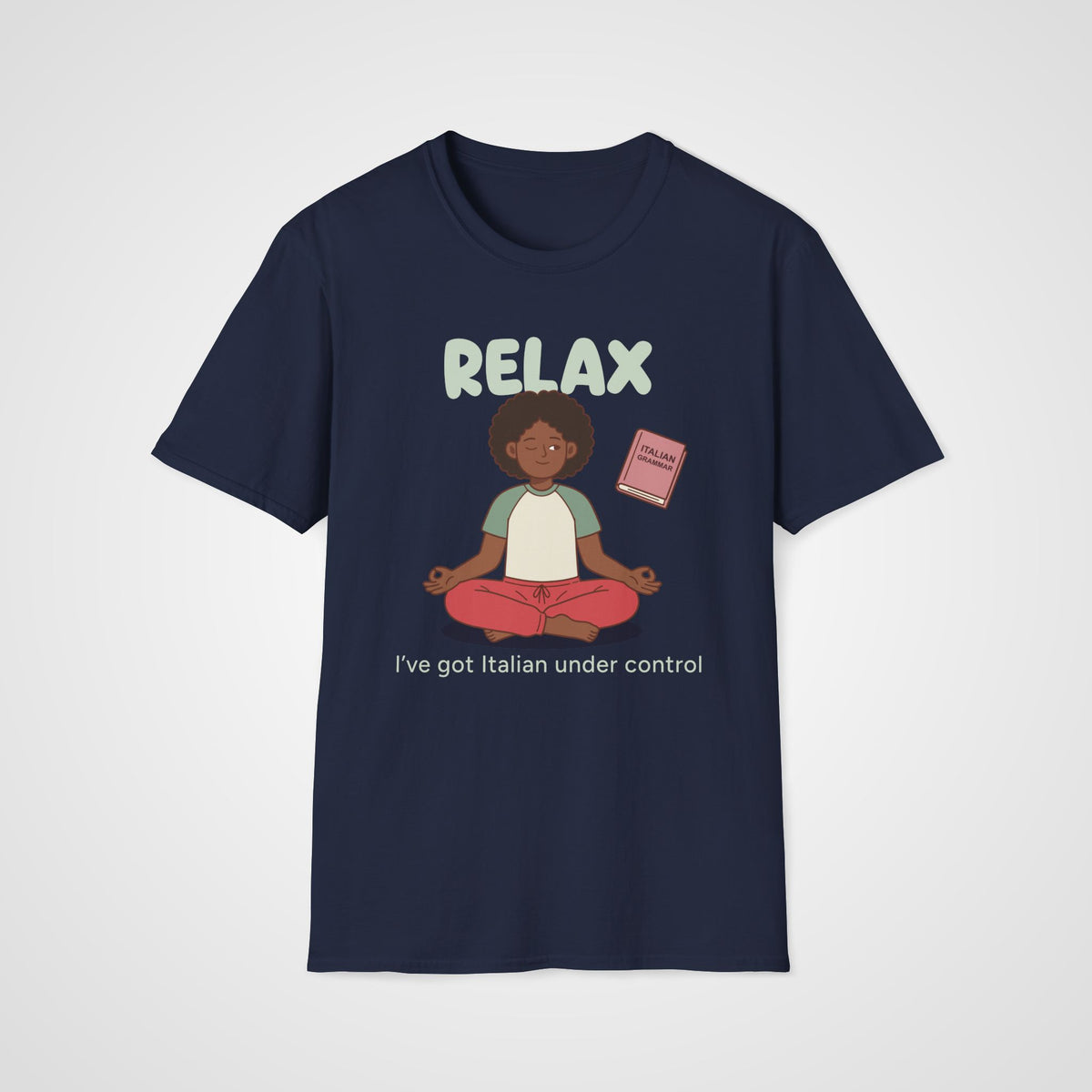 Relax Italian T-Shirt in Navy