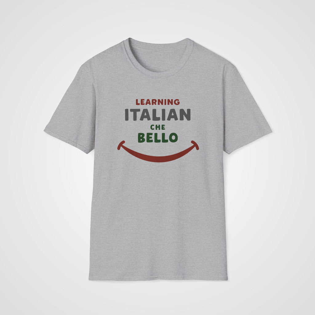 Che Bello Italian T-Shirt in Sport Gray