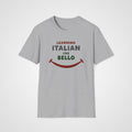 Che Bello Italian T-Shirt in Sport Gray