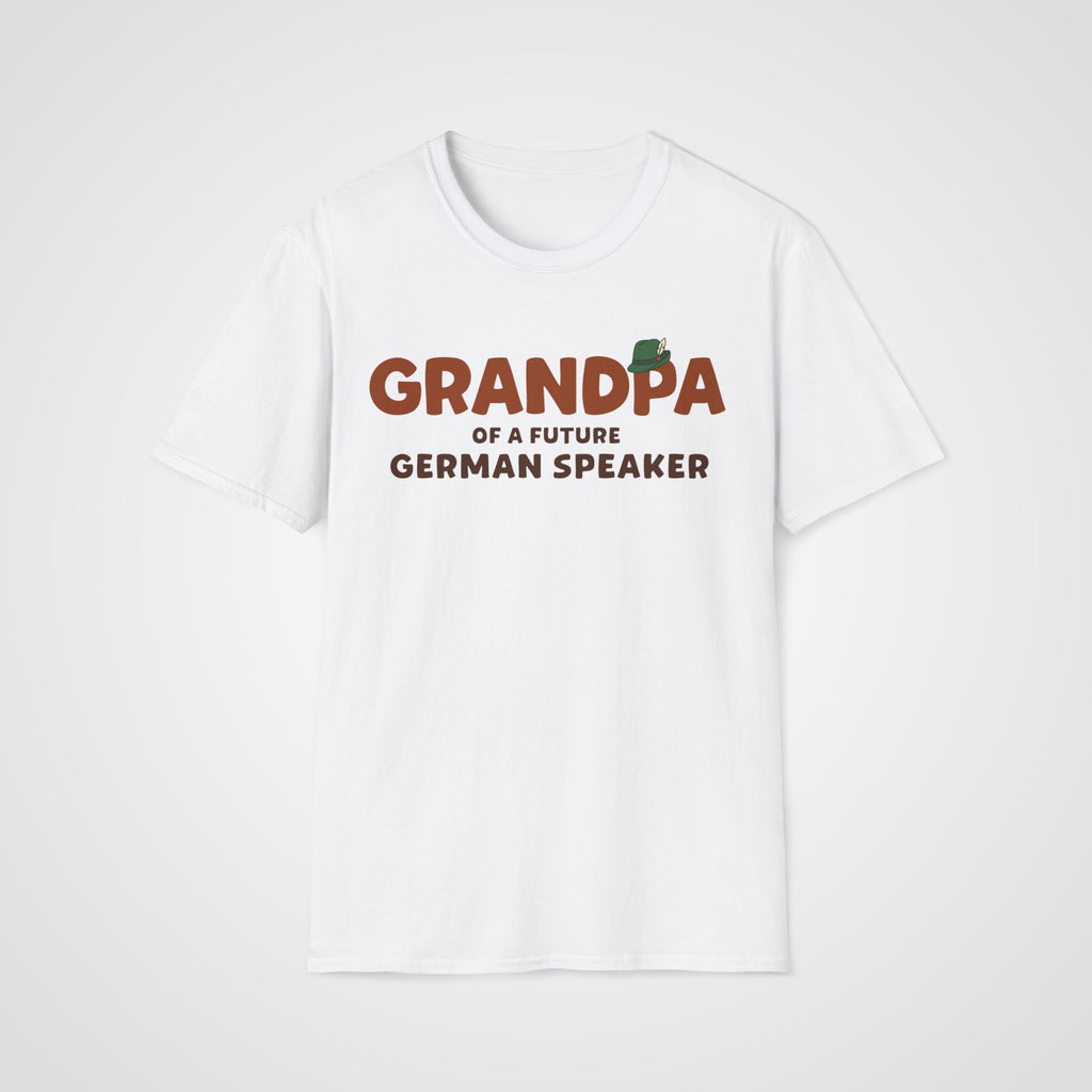 Learner Grandpa T-Shirt in White