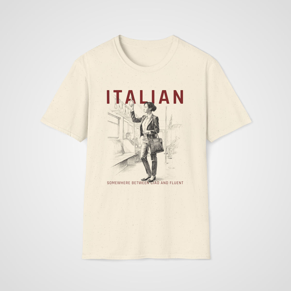 Between Ciao and Fluent T-Shirt in Natural