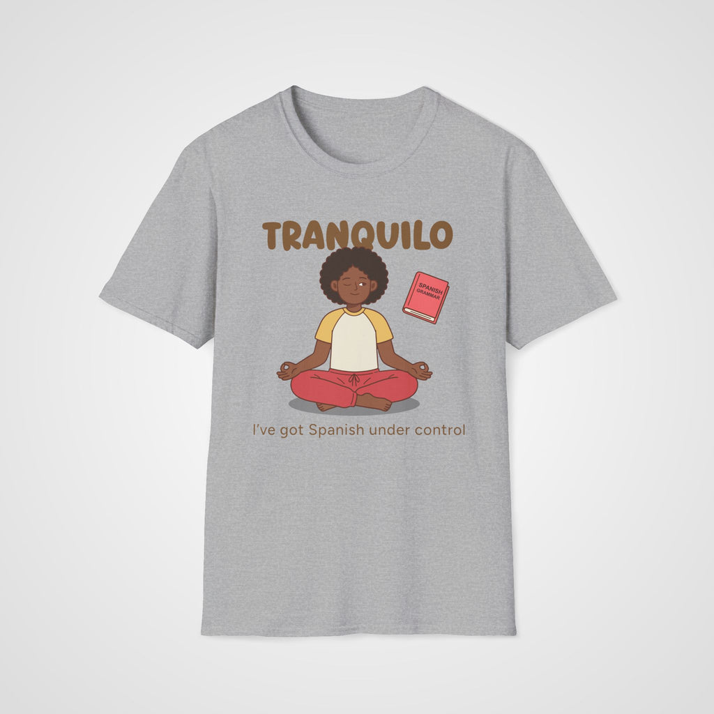 Spanish under Control T-Shirt in Sport Gray
