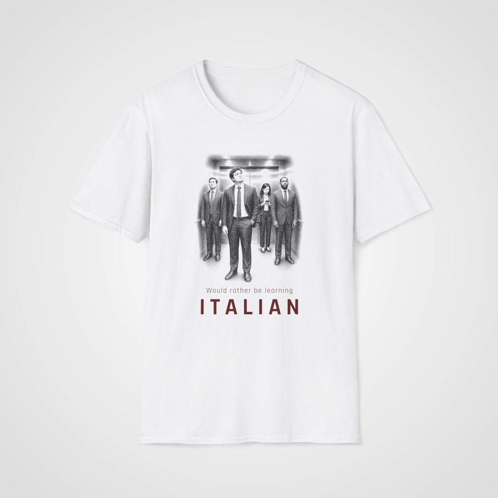 Italian Instead T-Shirt in White