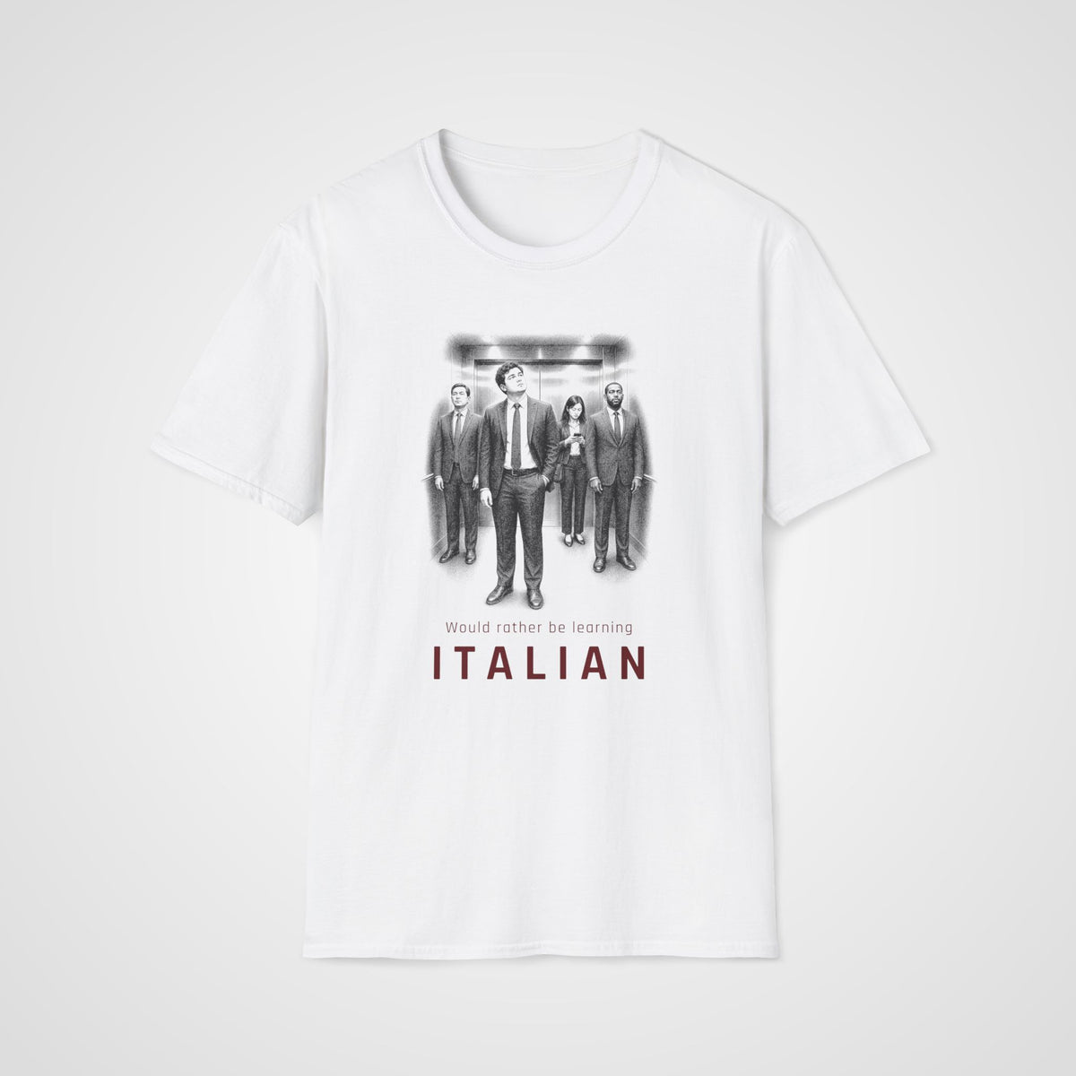 Italian Instead T-Shirt in White