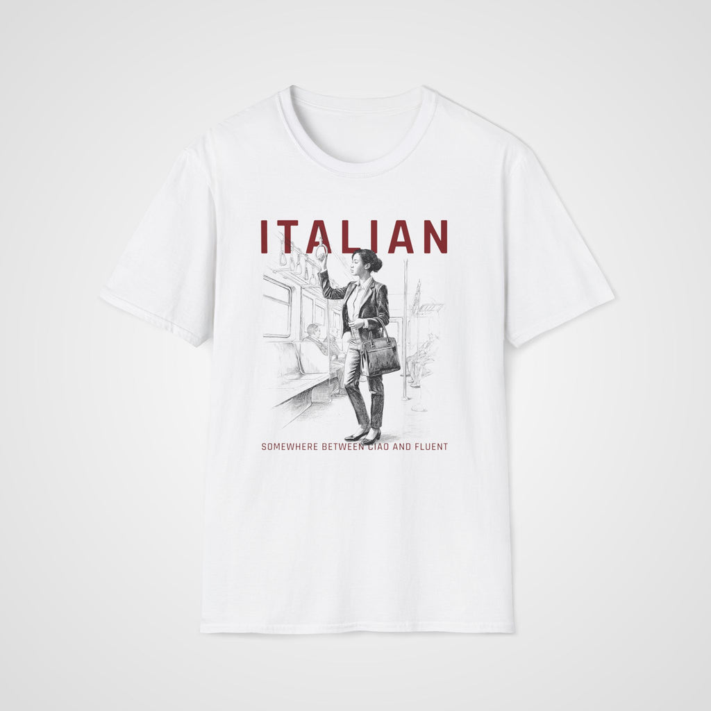 Between Ciao and Fluent T-Shirt in White