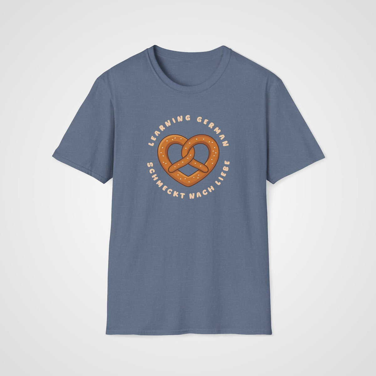 Schmeckt nach Liebe T-Shirt in Heather Indigo