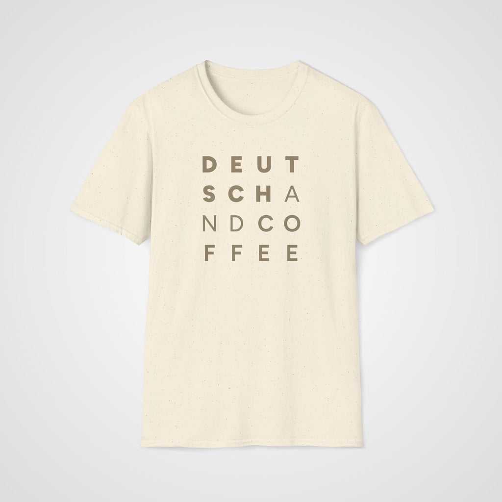 Deutsch & Coffee T-Shirt in Natural