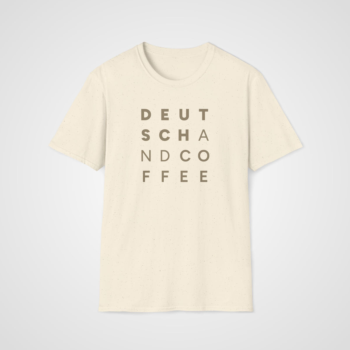 Deutsch & Coffee T-Shirt in Natural