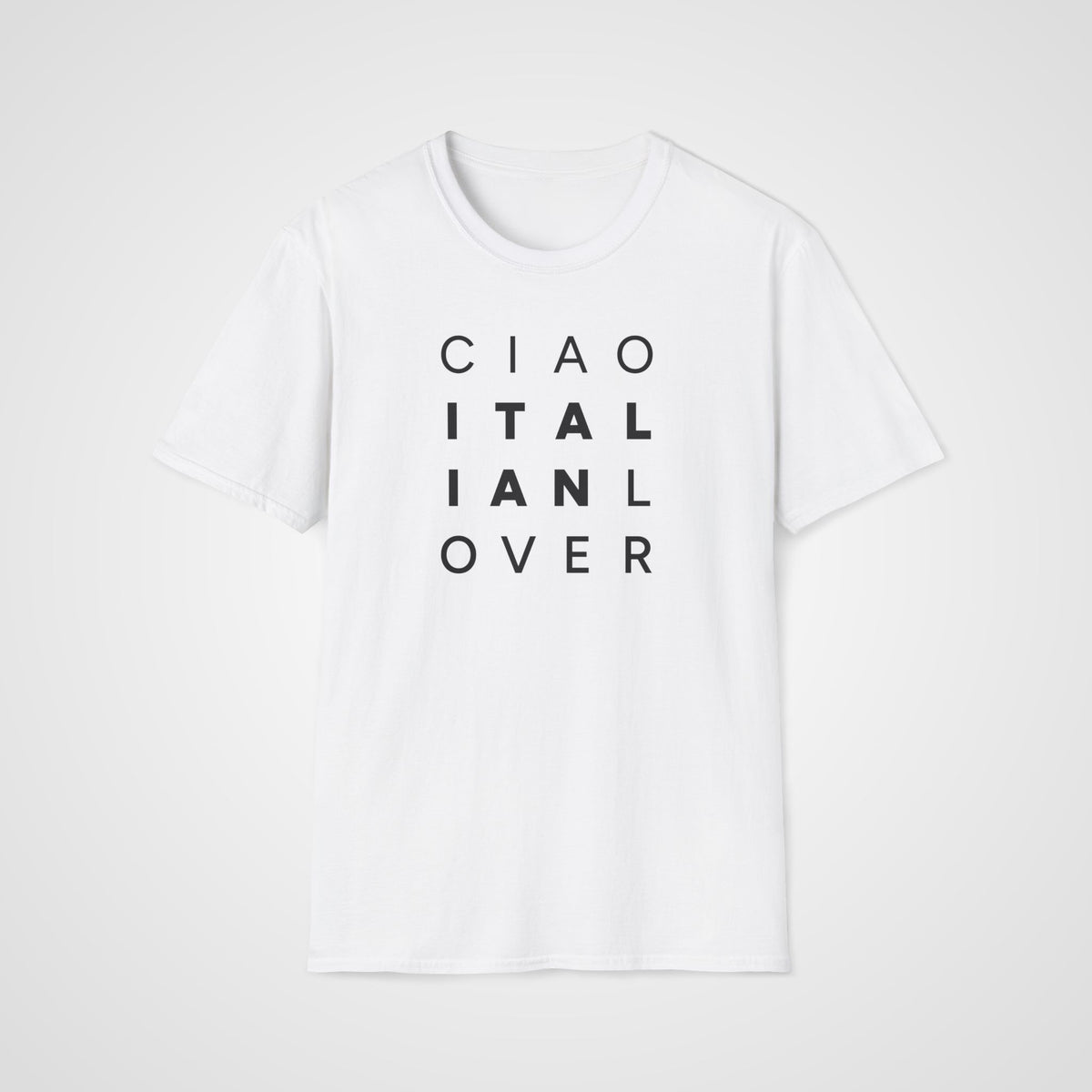 Ciao Italian Lover T-Shirt in White