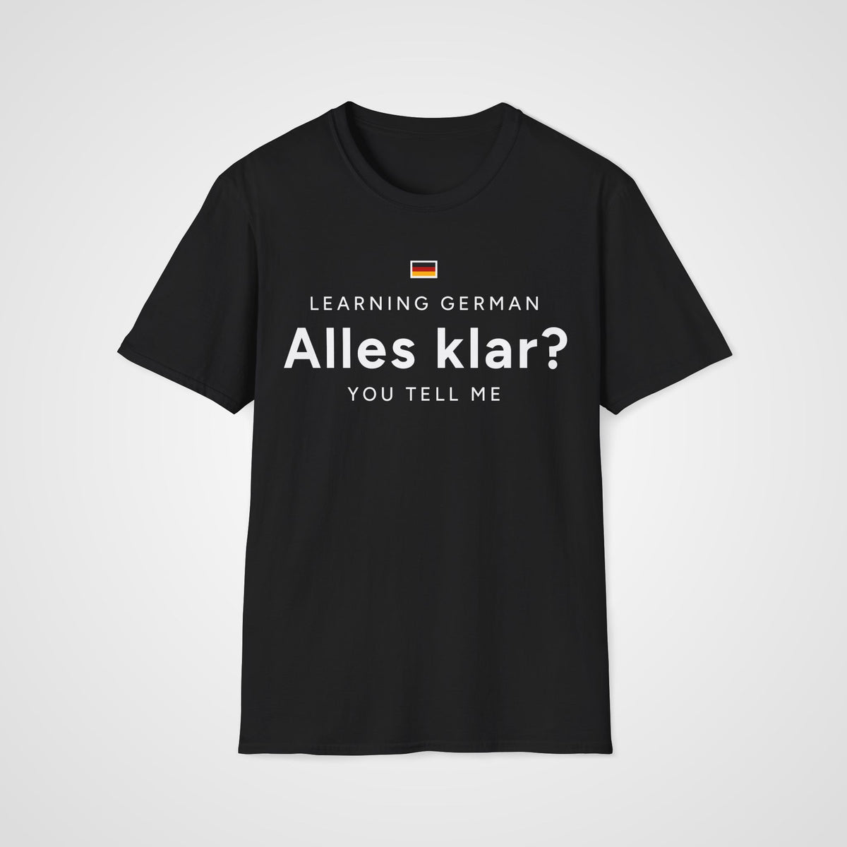 Alles Klar? T-Shirt in Black