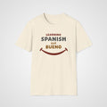 Qué Bueno Spanish T-Shirt in Natural