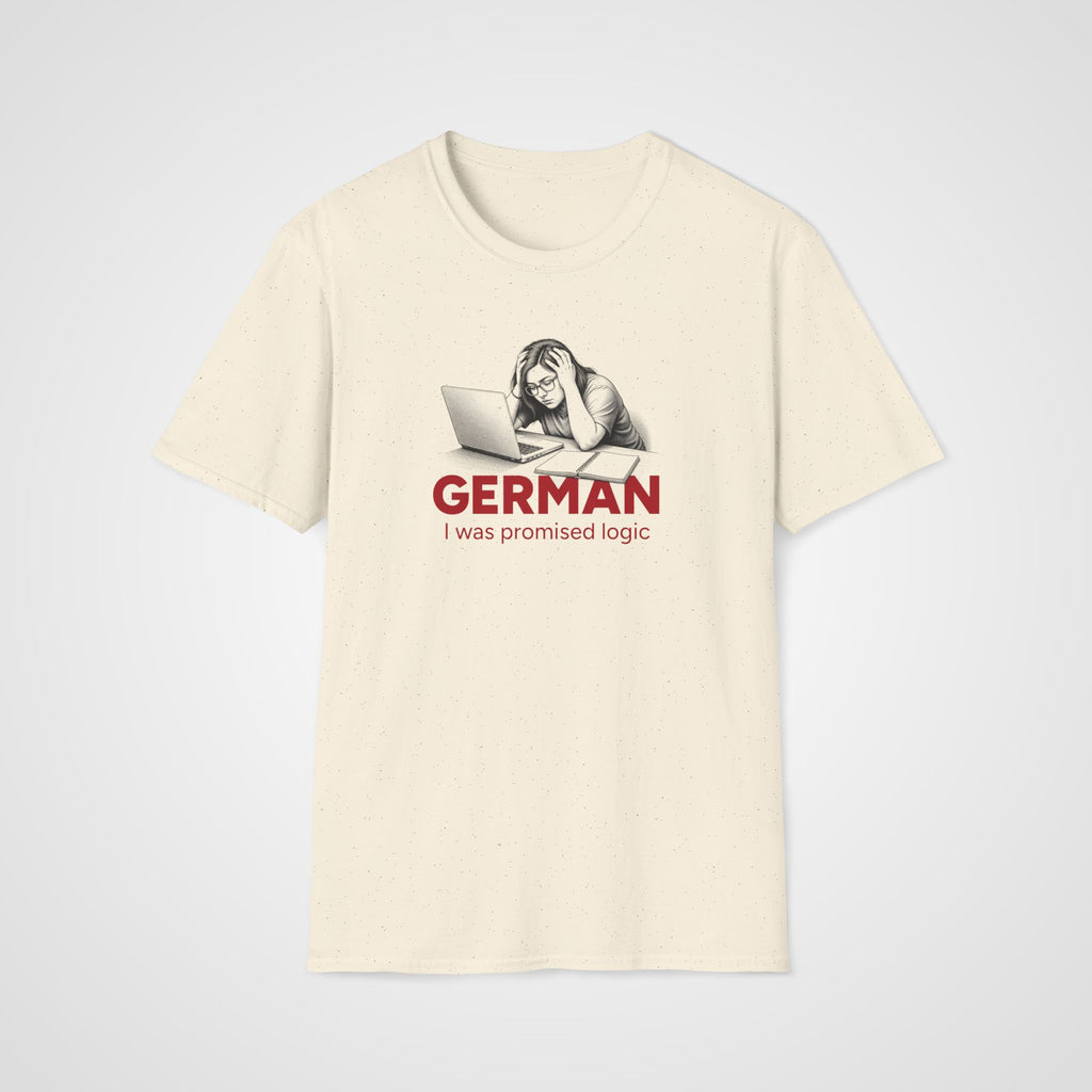 I Was Promised Logic T-Shirt in Natural