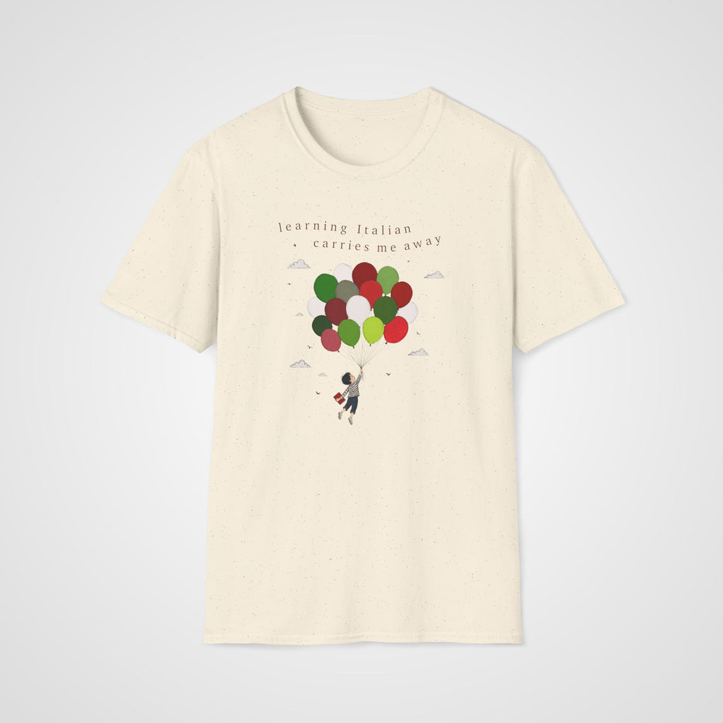 Italian Takes Flight T-Shirt in Natural