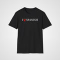 I Love Spanish T-Shirt in Black