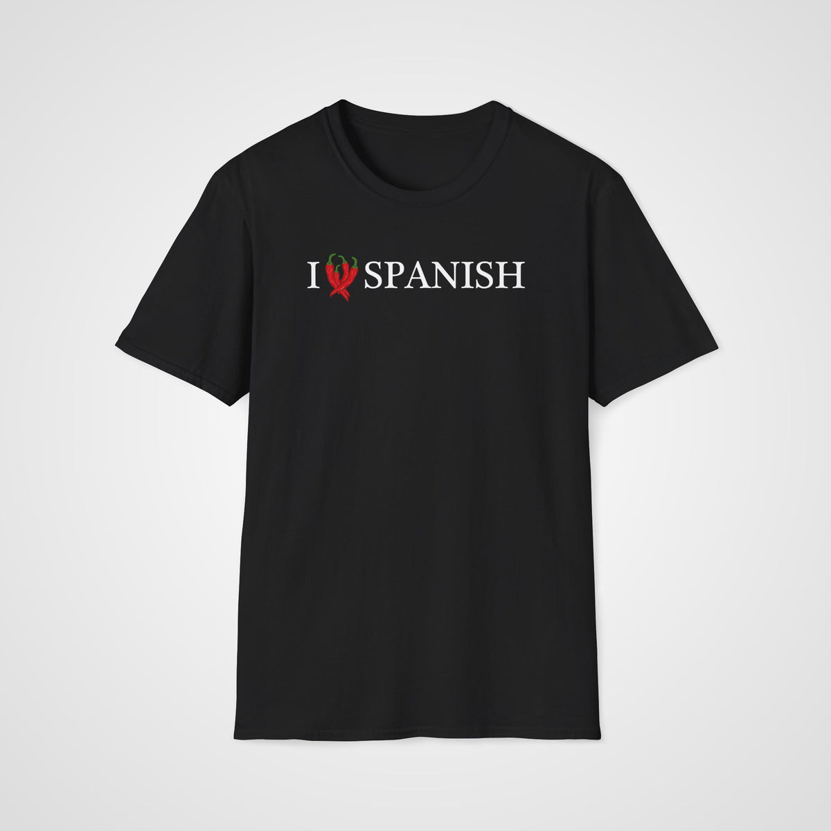 I Love Spanish T-Shirt in Black