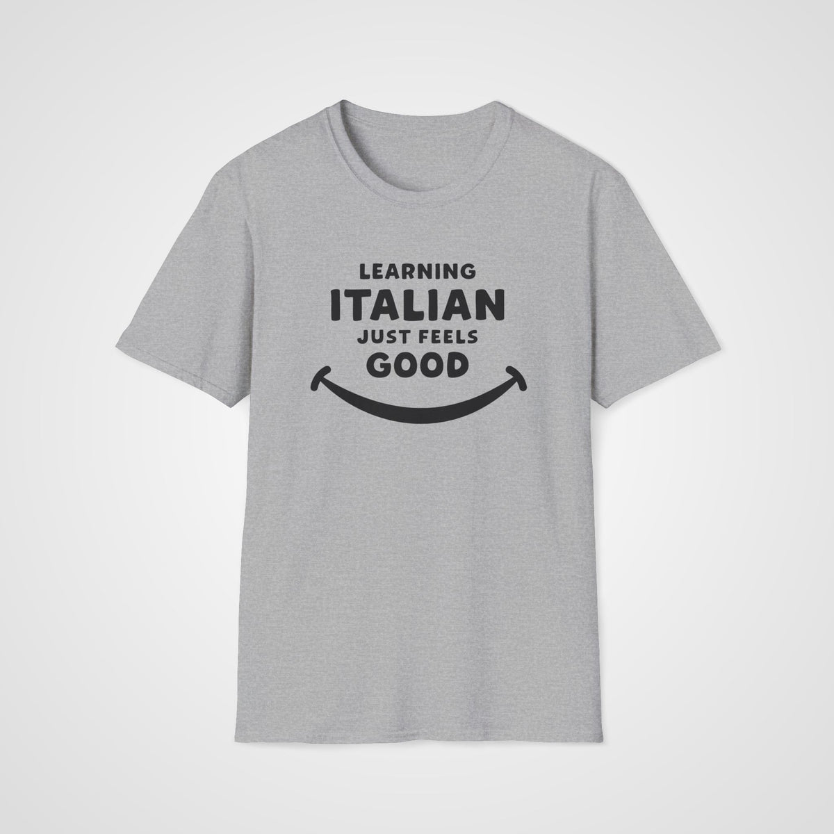 Italian Feels Good T-Shirt in Sport Gray
