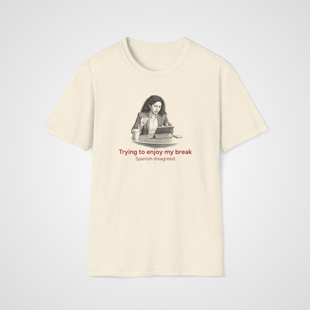 Spanish Disagreed T-Shirt in Natural