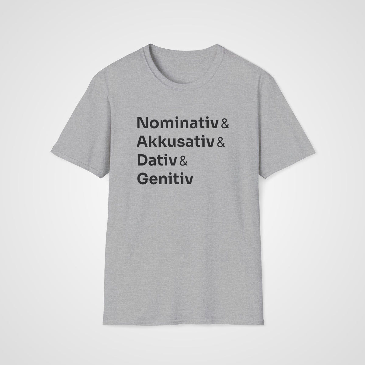 German Cases T-Shirt in Sport Gray