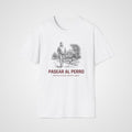 Pasear al Perro T-Shirt in White