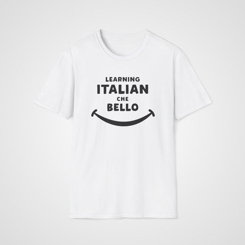 Che Bello Italian T-Shirt in White