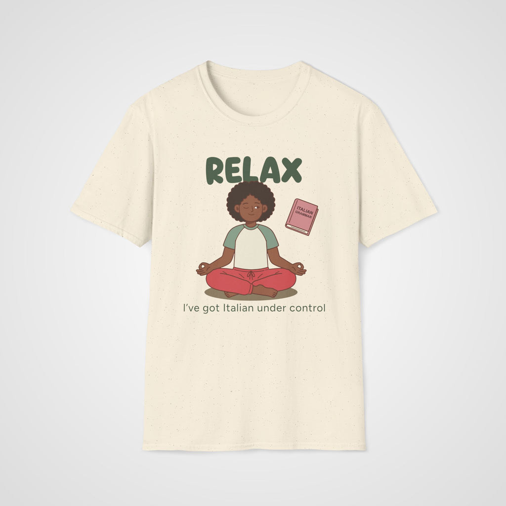 Relax Italian T-Shirt in Natural