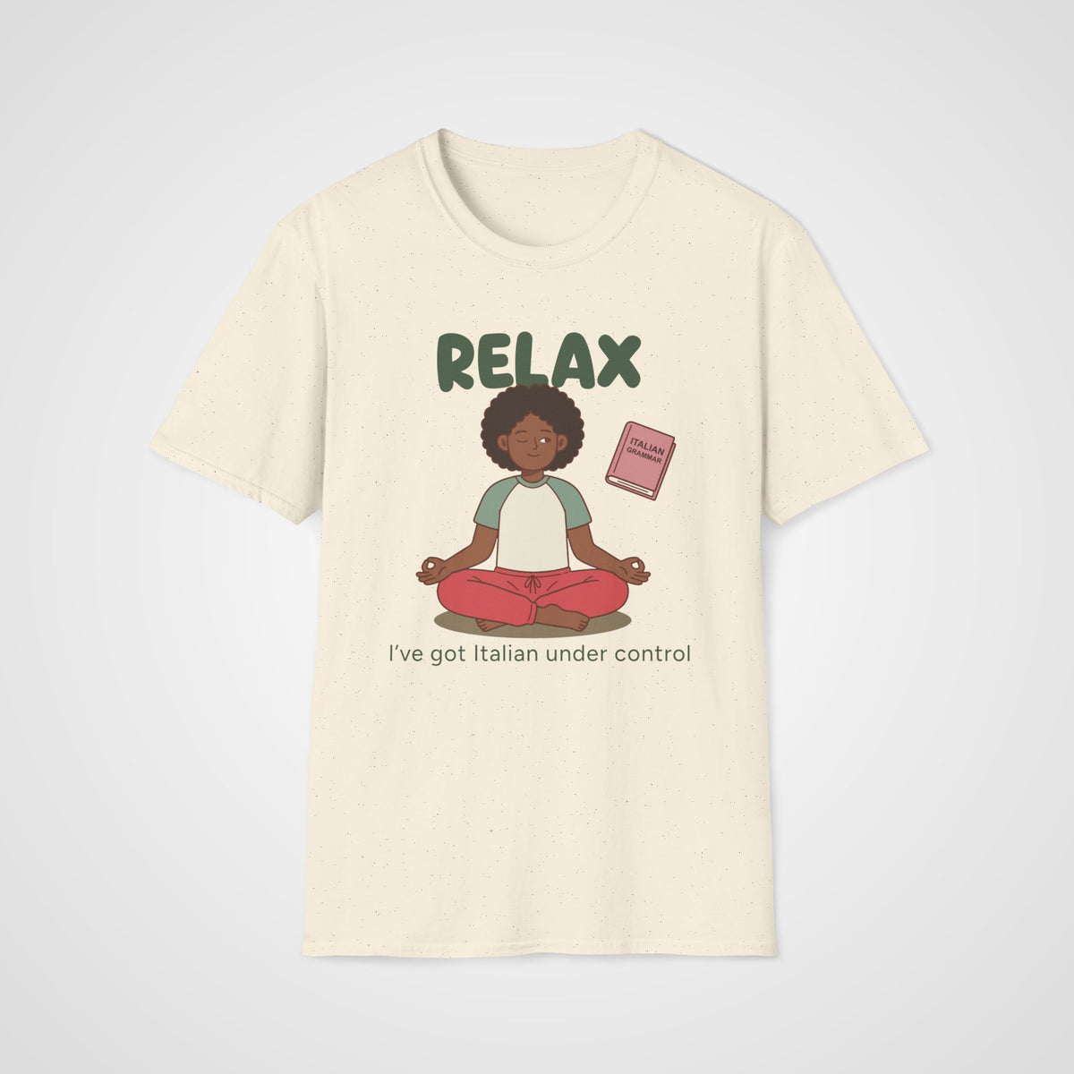Relax Italian T-Shirt in Natural