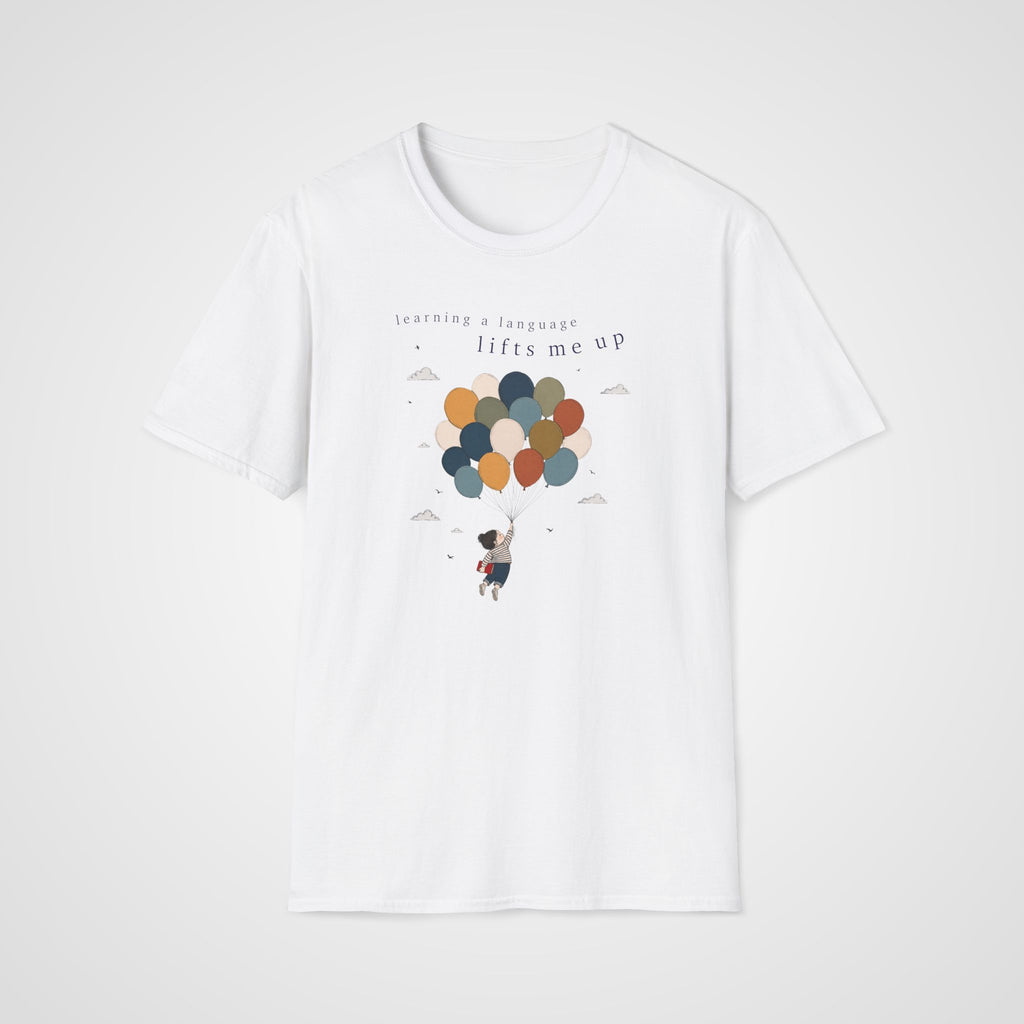 Language Learning T-Shirt in White