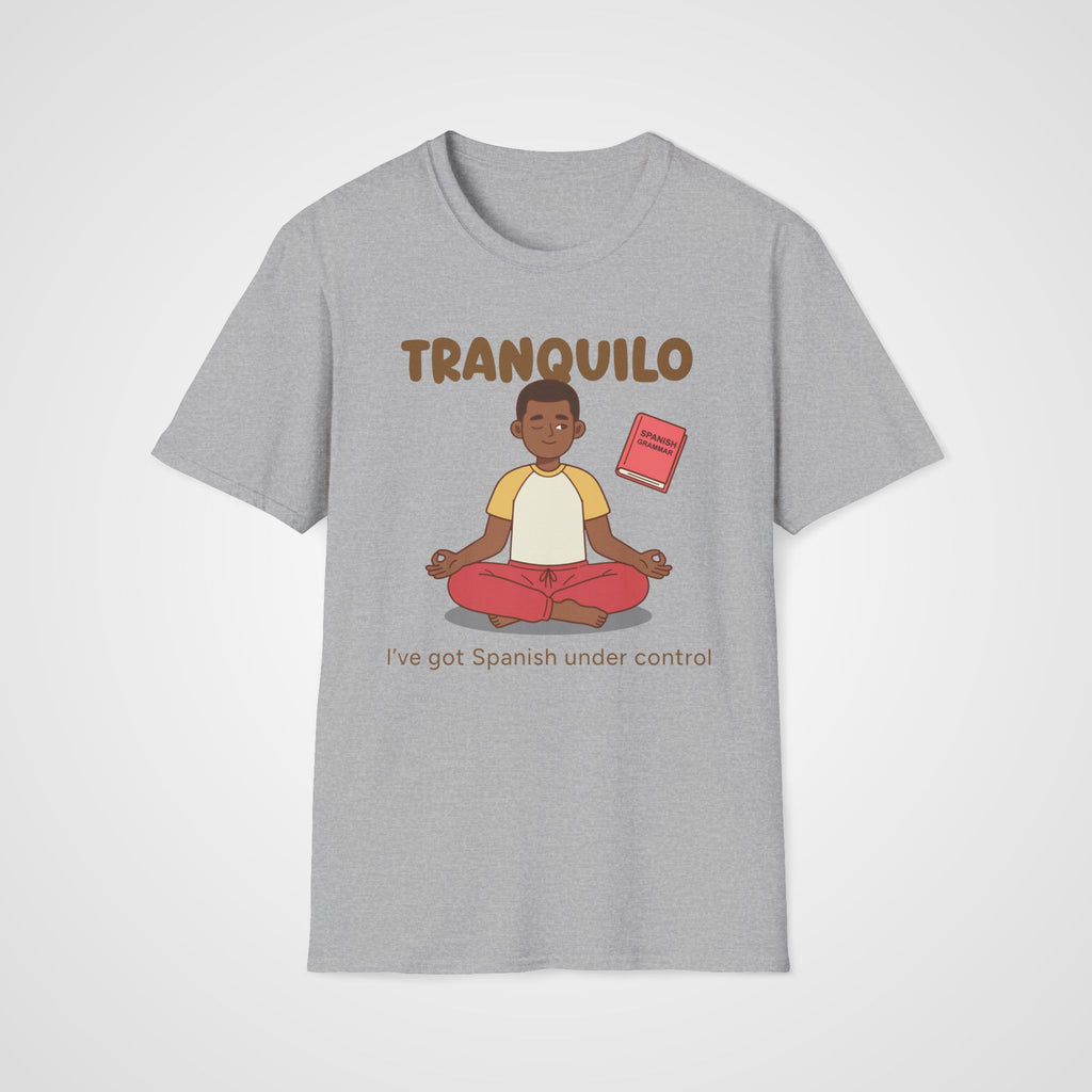 Tranquilo Learner T-Shirt in Sport Gray
