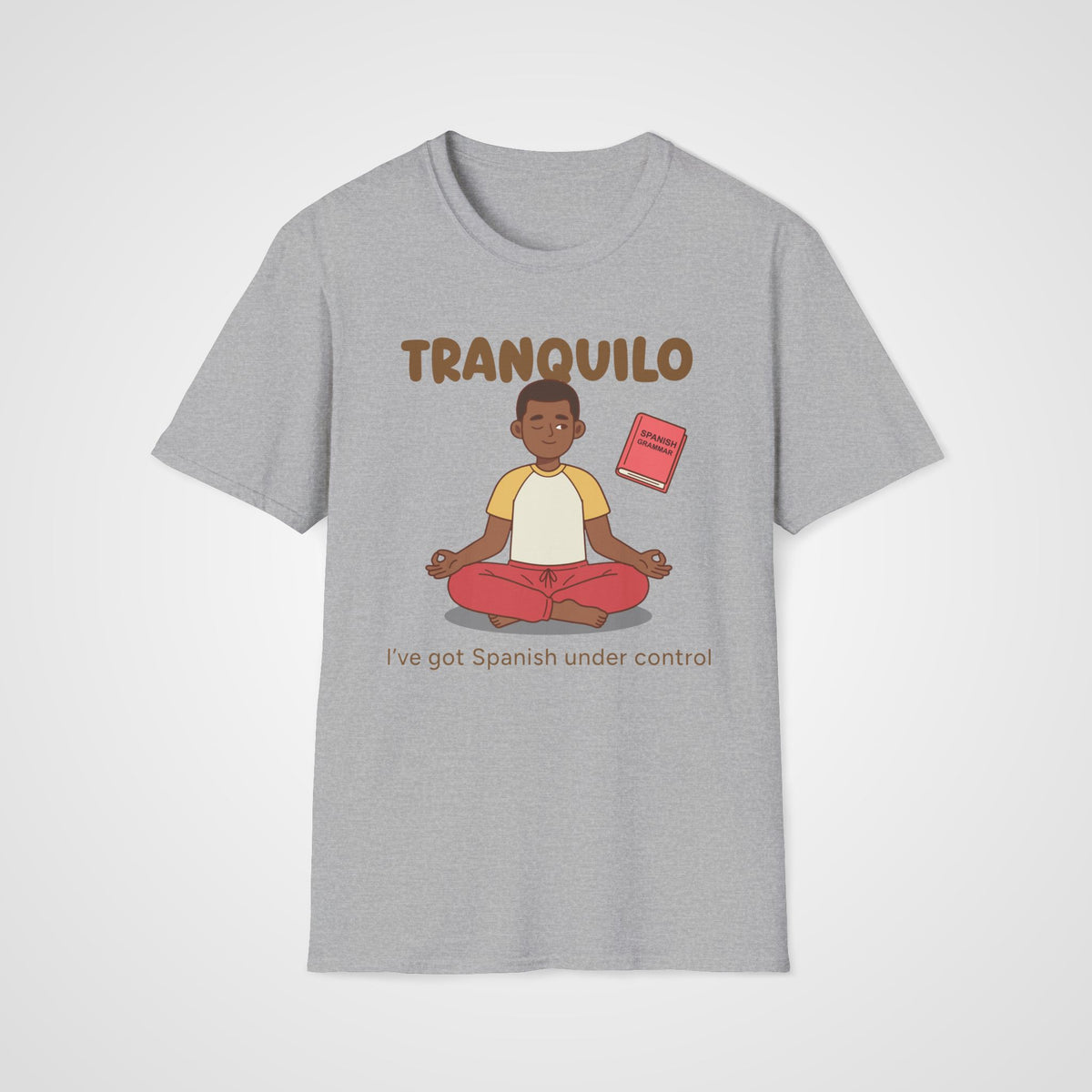 Tranquilo Learner T-Shirt in Sport Gray