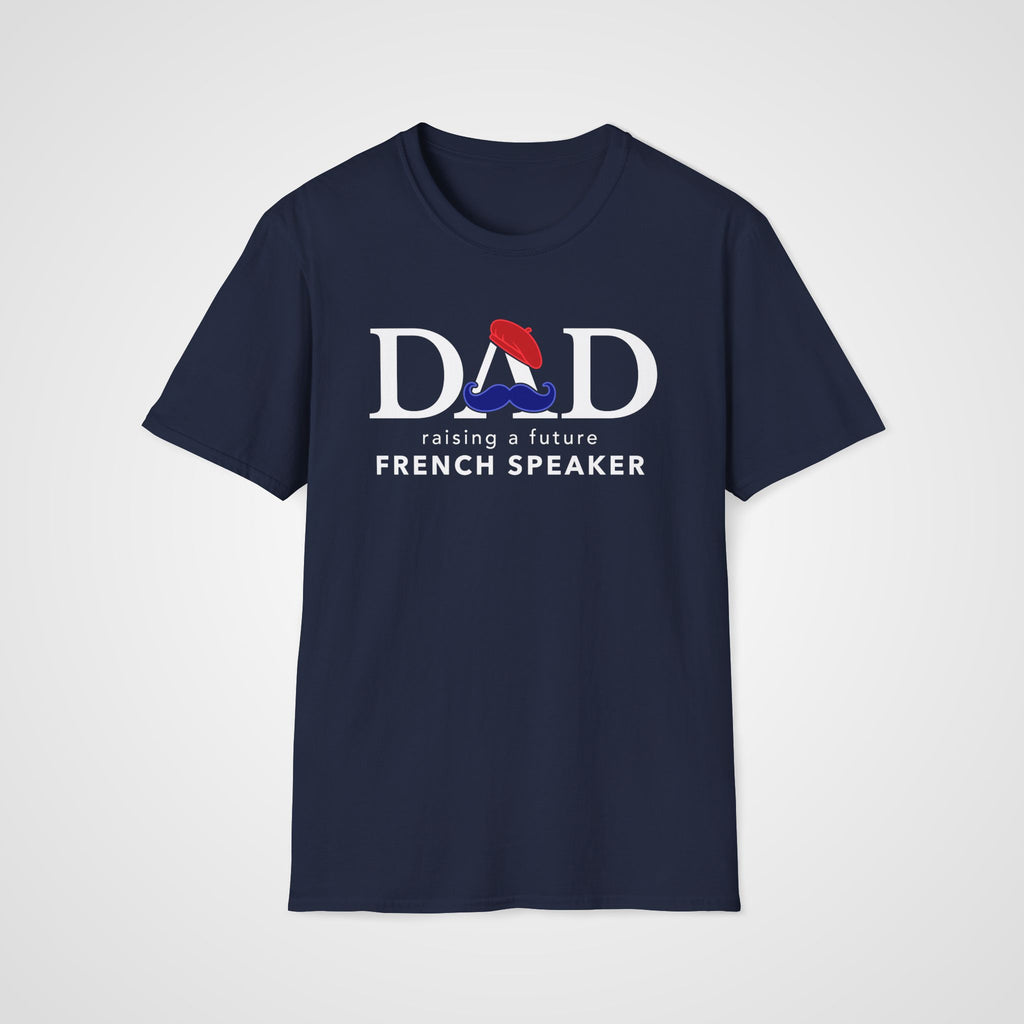 French Learner Dad T-Shirt in Navy