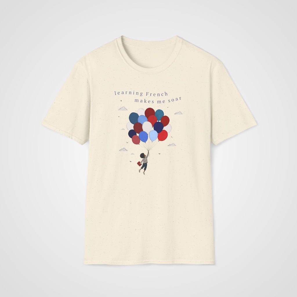 French Makes Me Soar T-Shirt in Natural