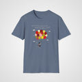 Spanish Moves My Soul T-Shirt in Heather Indigo