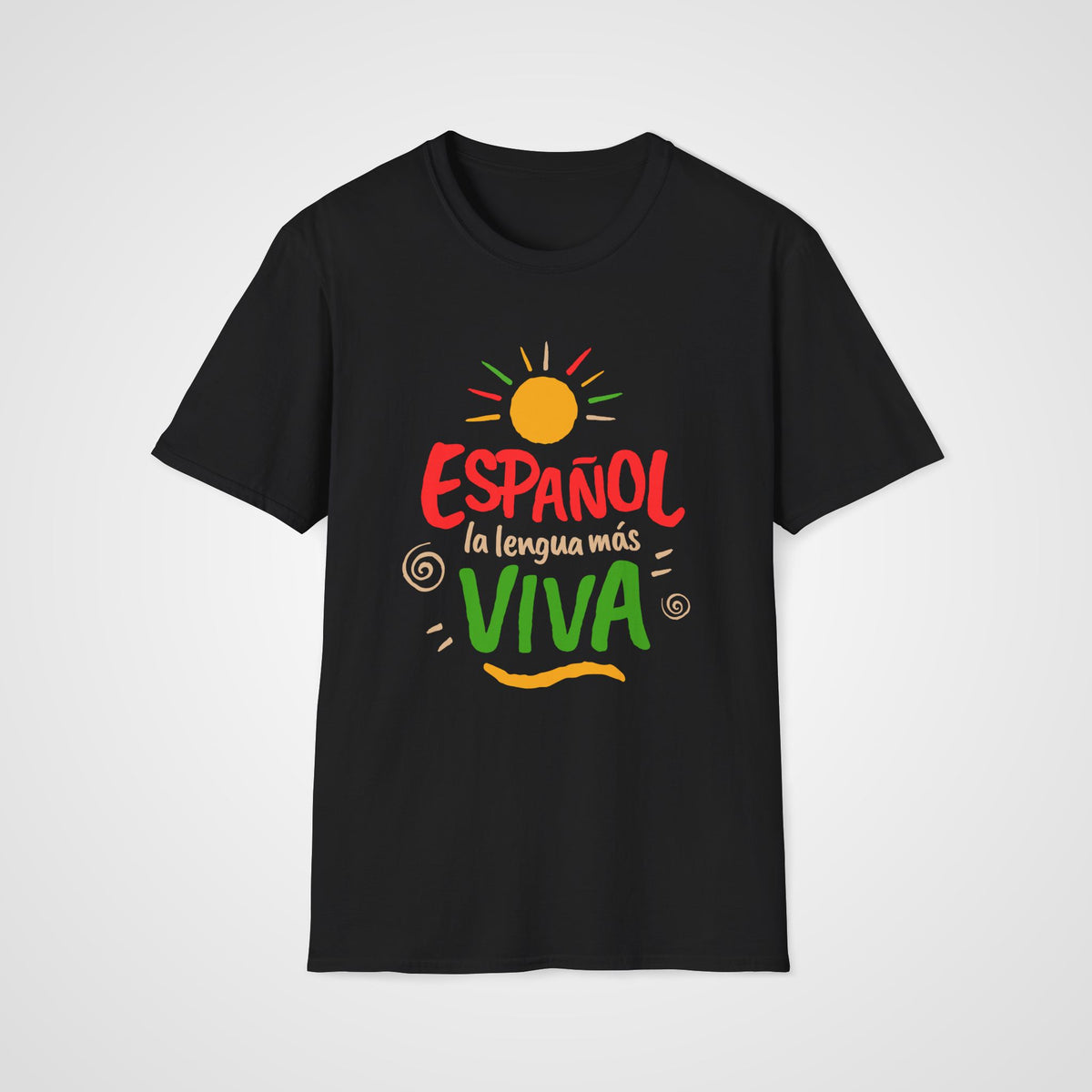 La Lengua más Viva T-Shirt in Black