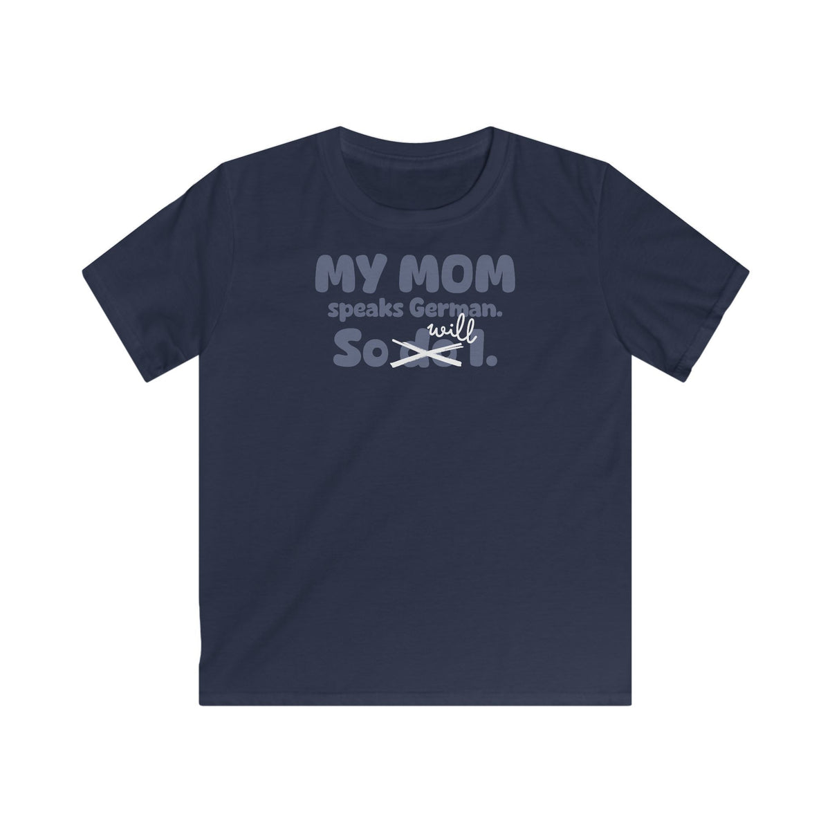 German Mom Legacy T-Shirt in Navy