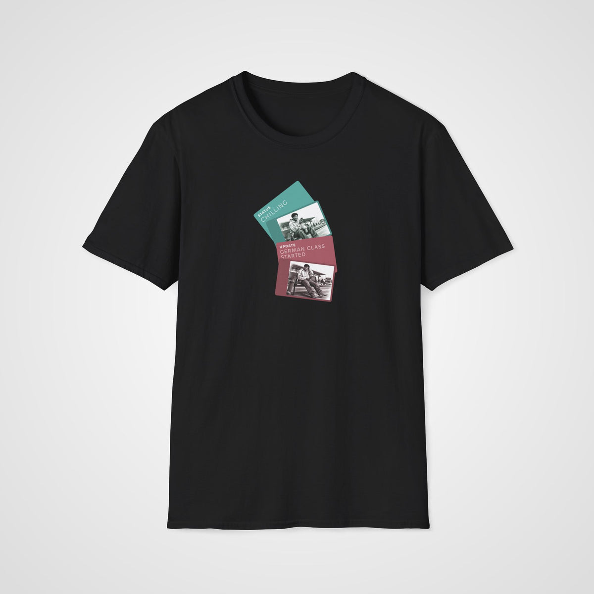 German Class Started T-Shirt in Black
