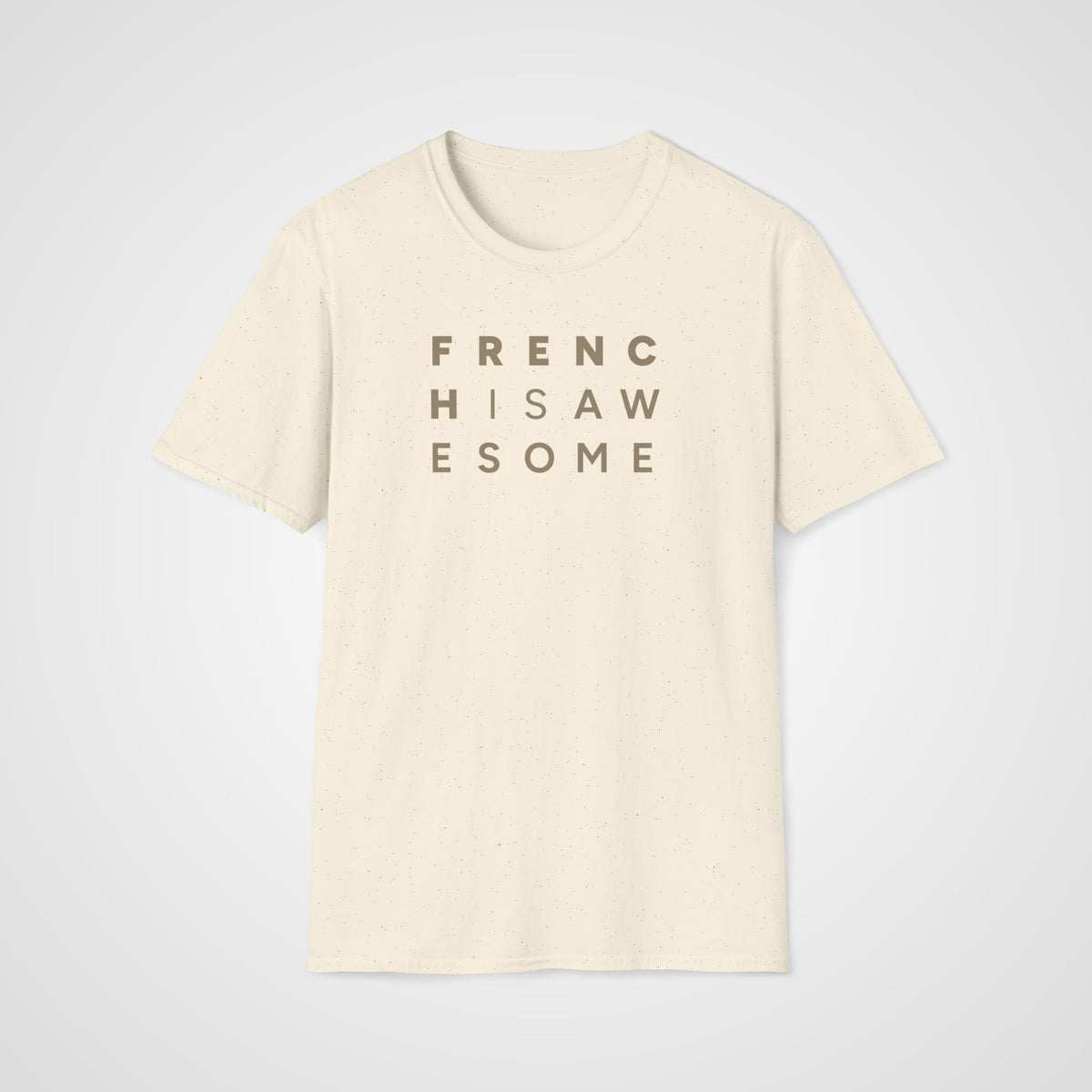 French Is Awesome T-Shirt in Natural