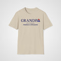 French Learner Grandpa T-Shirt in Sand