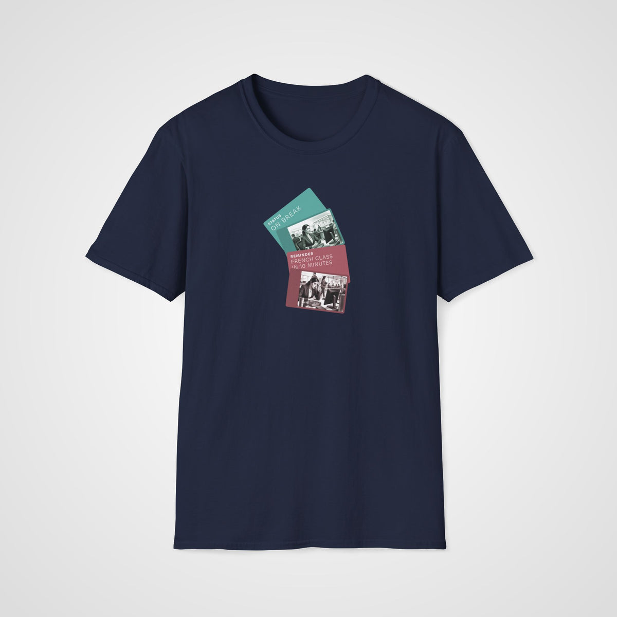 Class in 10 Minutes T-Shirt in Navy
