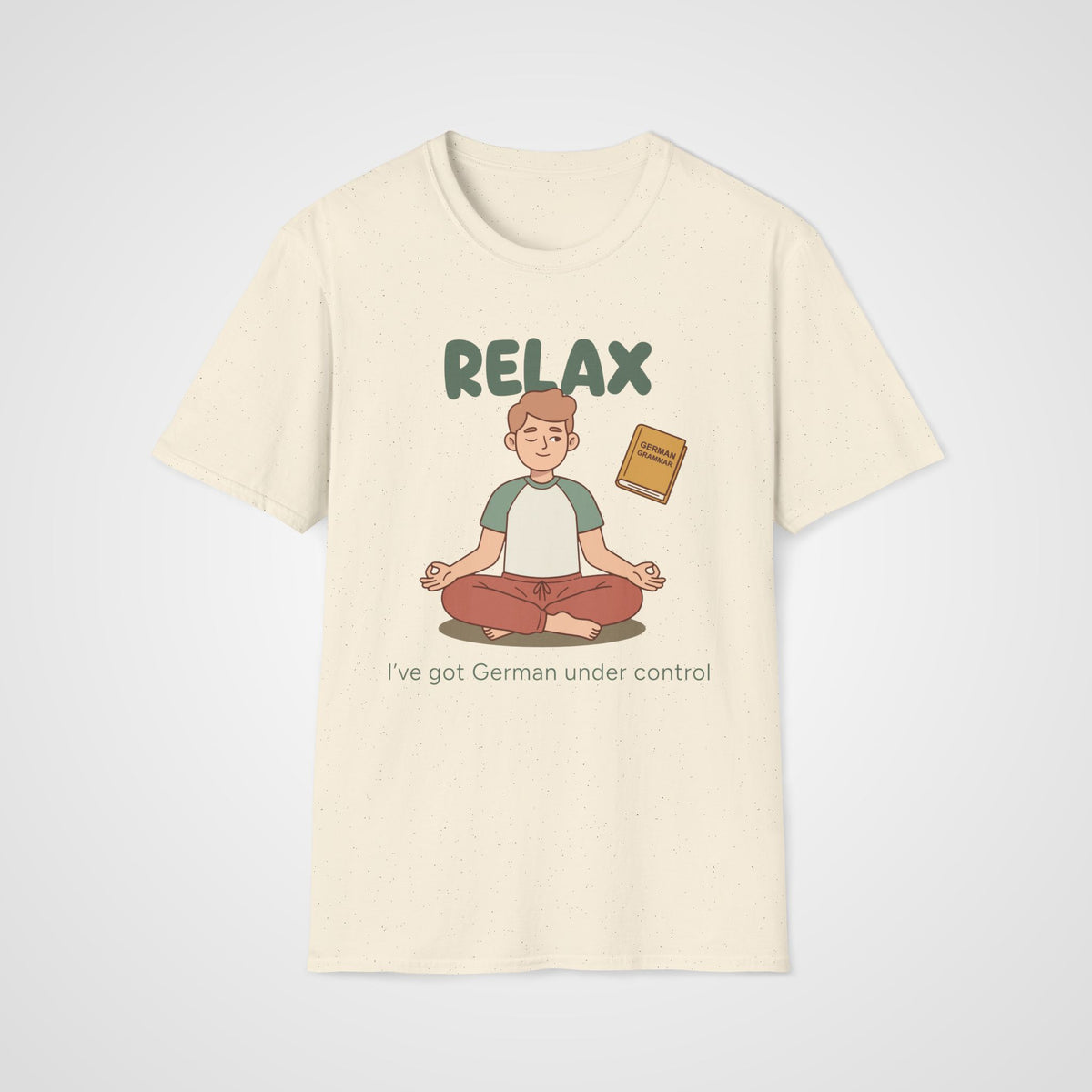 German Grammar Relax T-Shirt in Natural