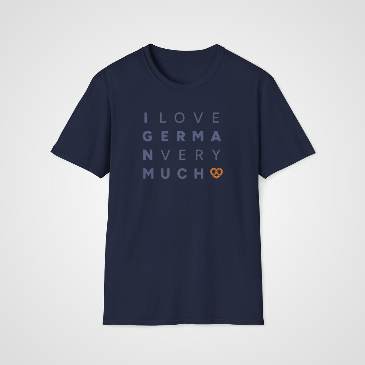 I Love German Very Much T-Shirt in Navy