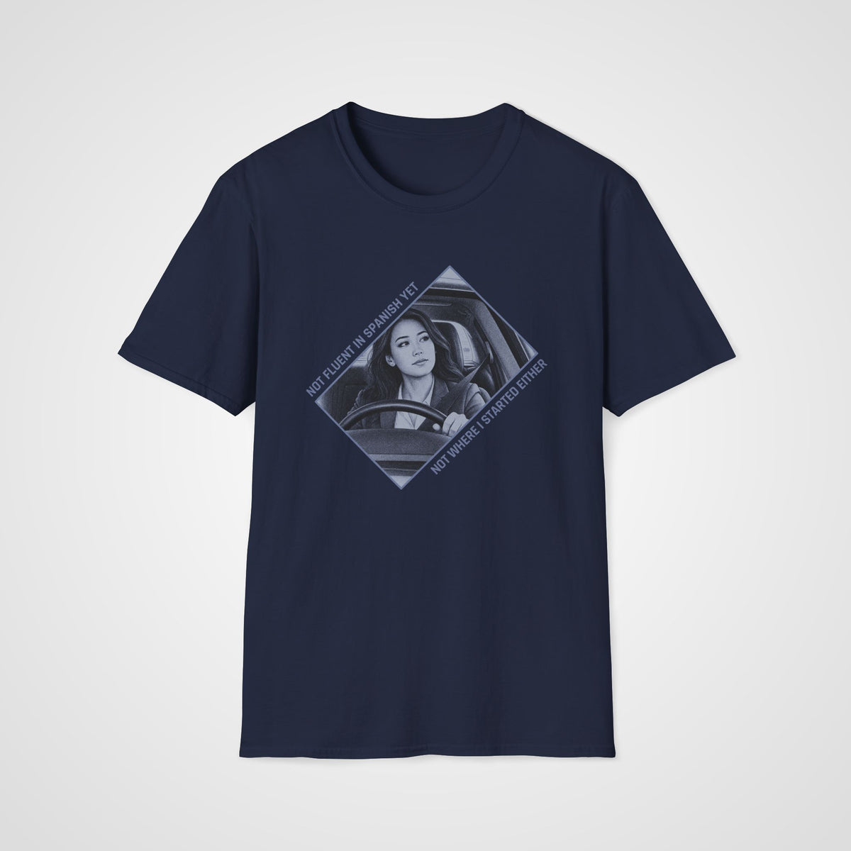 Not Where I Started T-Shirt in Navy