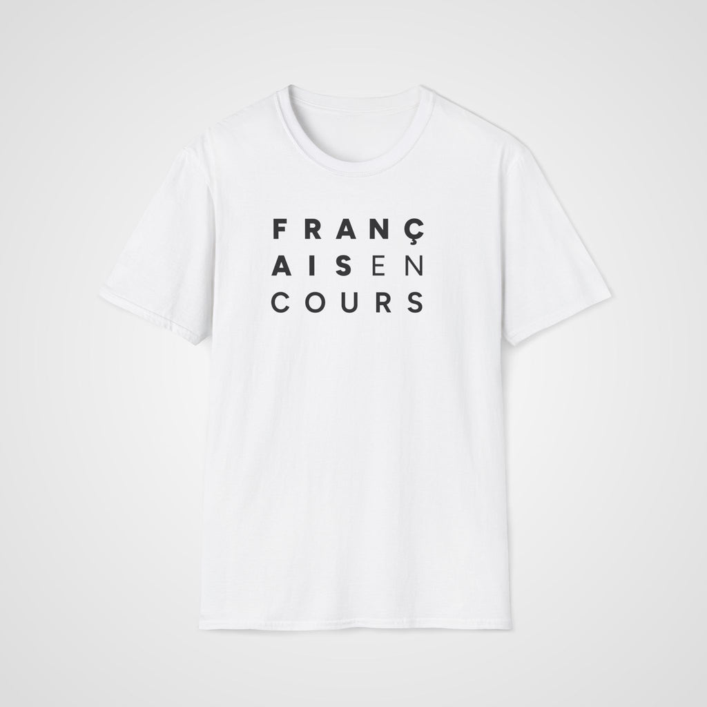 Français en Cours T-Shirt in White