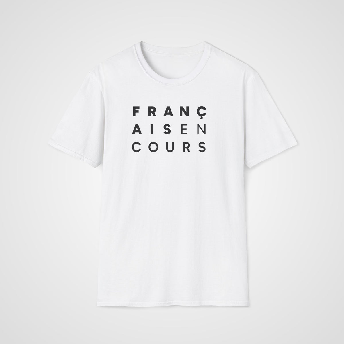 Français en Cours T-Shirt in White