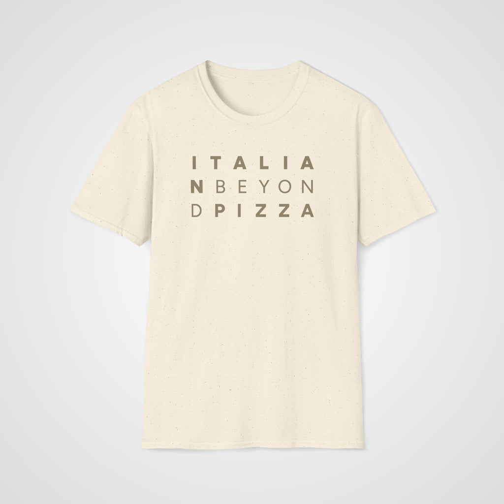 Italian Beyond Pizza T-Shirt in Natural