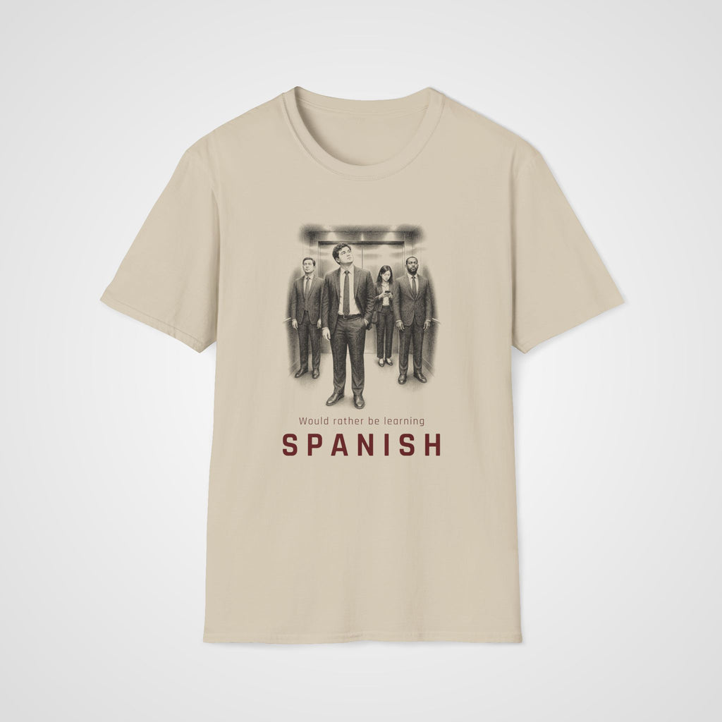 Spanish Instead T-Shirt in Sand