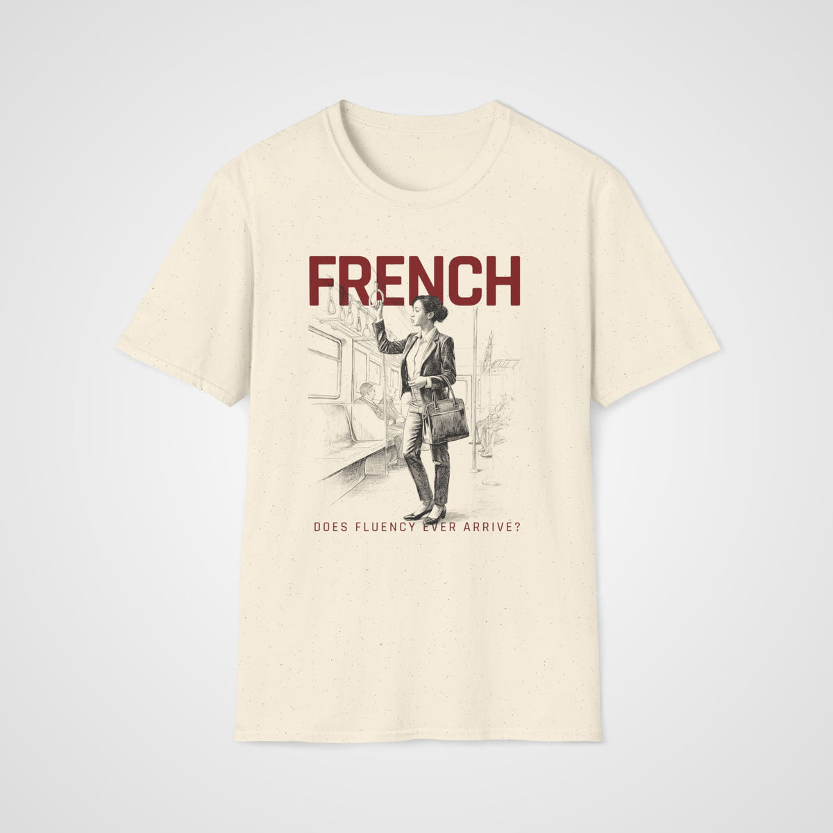 Waiting for Fluency T-Shirt in Natural